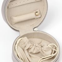 アクセサリーBOX（ROUND） グレー LAKOLE/ラコレ