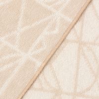 【LAKOLE/ラコレ】 今治産ハンドタオル（パターン） アイボリー 1セット（1枚×2）