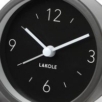 アングルアジャスト置き時計 ブラック LAKOLE/ラコレ