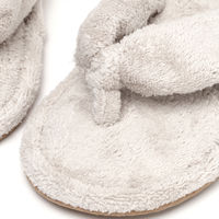 【LAKOLE/ラコレ】 クイックドライトングルームサンダル アイボリー