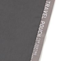 【LAKOLE/ラコレ】 （SPA&TRAVEL）巾着（L） チャコール 1セット（2個）