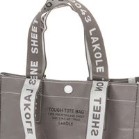 TOUGH BAGカラー（S） チャコール LAKOLE/ラコレ