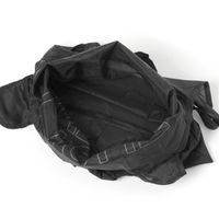 超軽量 ボールエコバッグ ブラック×ブラック LAKOLE/ラコレ