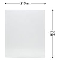 クルーズ チラシ前倒れ防止プレート CR77000 1セット(1枚×10)