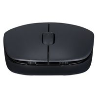 ナカバヤシ 2Way電池 無線3ボタン BlueLEDマウス ブラック MUS-RKT211BK 1個