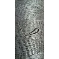 まつうら工業 エステルより糸 6号 1mmX750m 黒 500g巻X2個セット PET#6 1X750 BK 500G 1セット(2巻)（直送品）