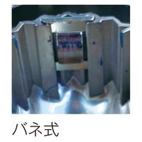 パーマンコーポレーション ゆるみチェックナットキャップクロームメッキ新ISO33mm大型低床車用8ヶ入 1216150000 1個（直送品）