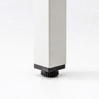 サンワサプライ 作業台 幅1500×奥行770×高さ1700mm グレー×ホワイト RAC-WDKT15077W 1台（直送品）