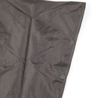 パッカブルレインポンチョ チャコール LAKOLE/ラコレ