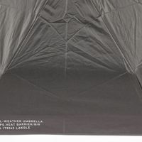 晴雨&遮熱大判折り畳み傘 チャコール LAKOLE/ラコレ