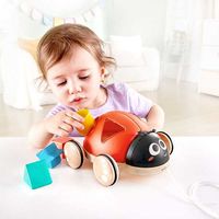 Hape おさんぽてんとうむし E0364 1個