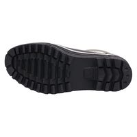 コーコス信岡 紳士カバー付きカラーブーツ L ホワイト×ブラック HB-788 1足（直送品）