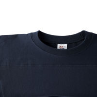 CROSS & STITCH オープンエンドフットボールTee Tシャツ 七分袖 作業着 無地 ヘザーグレー OE1240-5-M M 1枚（直送品）