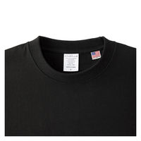 CROSS&STITCH USAコットンロングスリーブ Tシャツ 長袖 無地 イベント用 ディープブラック UCL-951-3-S S 1枚（直送品）