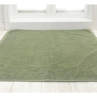 マルナカ タオルバスマット45x60cmグリーン 2006 1枚（直送品）
