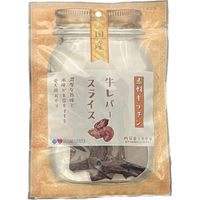 プラスラブ 素材キッチン 牛レバースライス 国産 100g 1セット（1袋×3）ドッグフード 犬用 おやつ