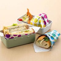 おにぎりホイル カラフル柄 20cm×4.6m 抗菌 2層構造でべちゃつかない 日本製 1セット（1本×5）東洋アルミエコープロダクツ