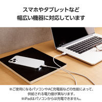 エレコム iPhone充電 ライトニングケーブル 1m 最大12W 白 MPA-UALEC10WH 1個