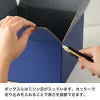 【60サイズ】ヘッズ 無地ツートーン撥水宅配BOX-2 MTN-HCT2 W237×D216×H142mm 1梱包（10枚入）