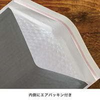 【クッション付封筒】緩衝材付宅配ペーパーバッグ W170×H225mm グレー 1セット（100枚）ヘッズ MWG-TBP3