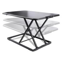 Startech.com 昇降デスク/耐荷重8kg/670x470mm/高さ調節可能 LAPTOP-SIT-STAND 1個（直送品）