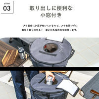 武田コーポレーション 脚付きクーラーバッグ UN3-AC45DGRY 1箱(4個入)（直送品）