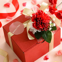 ヘッズ母の日フルリールミニブーケー1/レッド 1袋（6個入）