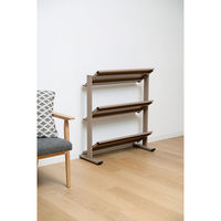 東谷 ROOM ESSENCE 2WAYラック 3段 幅805×奥行310×高さ855/910mm SBR DIS-73SBR 1台（直送品）