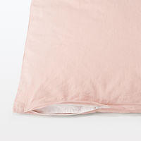 無印良品 洗いざらし掛ふとんカバー S 150×210cm用 ピンク 良品計画