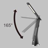 電響社 ゼピール 充電式LEDスタンドライト(デジタル表示付)ブラック DJS-H2020-BK 1台