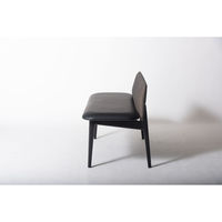 東谷 ROOM ESSENCE 背付ベンチ 幅1180mm ブラック JPC-152BK 1台（直送品）