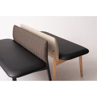 東谷 ROOM ESSENCE 背付ベンチ 幅1180mm ナチュラル JPC-152NA 1台（直送品）