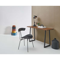 東谷 ROOM ESSENCE デスク 脚 幅350×奥行100×高さ705mm ブラック JPT-263 1セット(2脚入)（直送品）