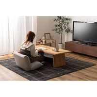 東谷 ROOM ESSENCE リビングテーブル 幅1200×奥行550×高さ380mm ナチュラル JPT-89OAK 1台（直送品）