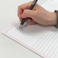 共栄プラスチック 手帳のしっかりシタ字キピンク SHST-A5-P 1セット(5枚)（直送品）