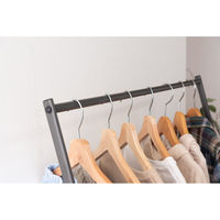 東谷 ROOM ESSENCE フォールディングハンガー ダークグレー MIP-69DGY 1台（直送品）