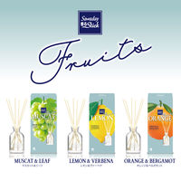 サワデー香るスティック 玄関・ 部屋用 マスカット＆リーフ 詰め替え 70ml 1セット（1個×3） 芳香剤 小林製薬