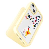 PGA iPhone13用 ガラスフリップケース くまのプーさん PG-DGF21K04POO 1個（直送品）