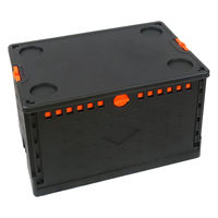 富士商 Felio 折畳コンテナキャリーカート F21660 1個