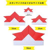 エヒメ紙工 大きいサイズのおりがみ ビッグ 35cm 20色 K-5235 1冊(20枚入)