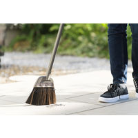 山崎産業 コンドル 庭箒HG(細繊維)屋内外用 化繊ほうき 短柄 4903180198993 1本