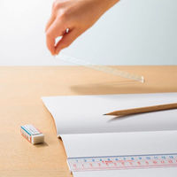 ライオン事務器 アクリル製ピックアップ定規 15cm L-5 日本製 27065 1本