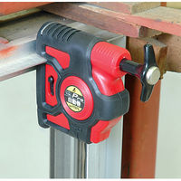 シンワ測定 ハンディ下げ振り Pro 自動巻 赤 77375 1個