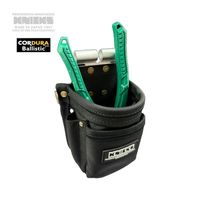 KNICKS コーデュラバリスティック生地アルミ補強VA小物腰袋 BA-202VADX 1個