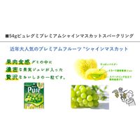 ピュレグミ プレミアムシャインマスカットスパークリング 54g 1セット（1袋×6） カンロ グミ キャンディー