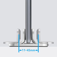 キングジム ノートパソコンスタンド(縦置き) NPS25-SL 1台