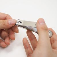 グリーンベル ステンレス製高級つめきりS金属キャッチャー付 G-1301 1個