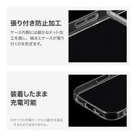 MSソリューションズ iPhone 16 Pro ソフトケース クリア LN-IP24CSTCL 1個