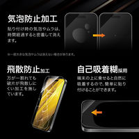 MSソリューションズ iPhone 16 Pro ガラスフィルム 超透明 LN-IP24FG 1個