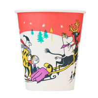 フィード FEED ムーミン クリスマス紙コップ 5オンス 1箱（300個入）